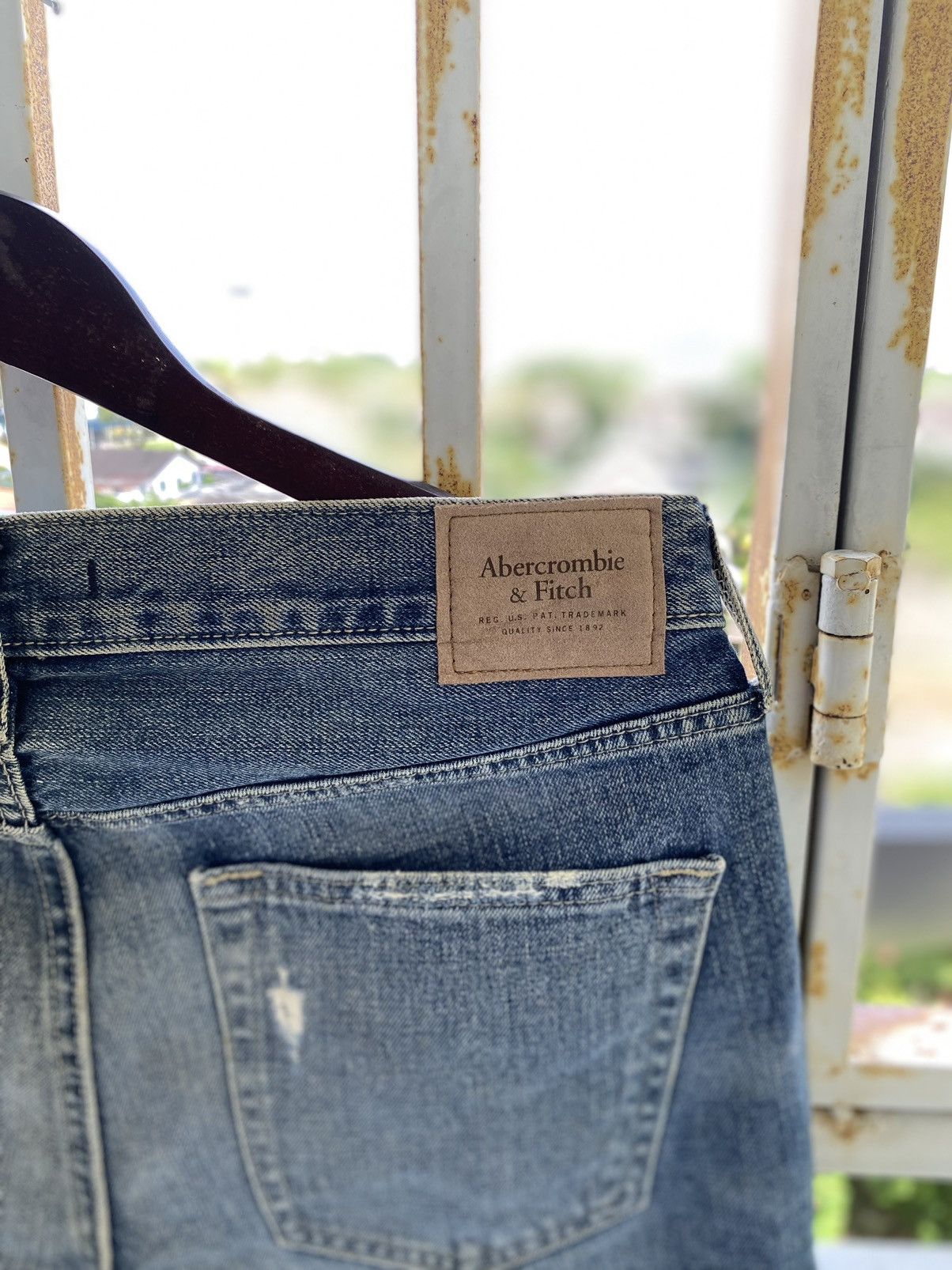 Abercrombie & Fitch × Vintage STEALS🔥Vintage Abercrombie & Fitch Slim Straight Jeans Size US 35 - 5 Thumbnail