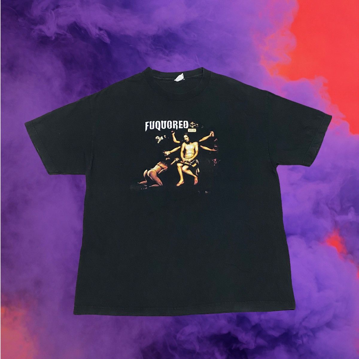 Band Tees × If Six Was Nine Gcw23🔥Vintage Fuquored Metal Rock Band Tees Size US L / EU 52-54 / 3 - 1 Thumbnail