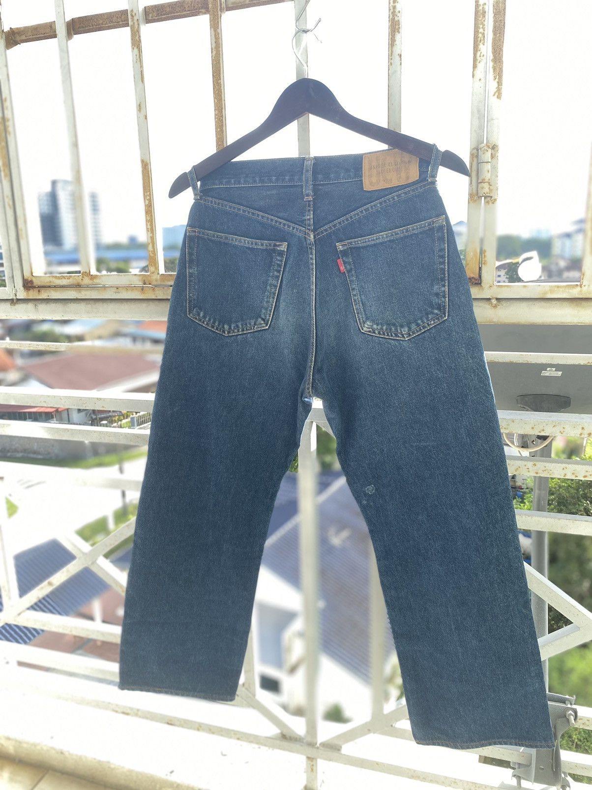 Vintage Steals🔥Vintage Sashiko Boro Patch Work Denim Jeans Size US 29 - 2 Thumbnail