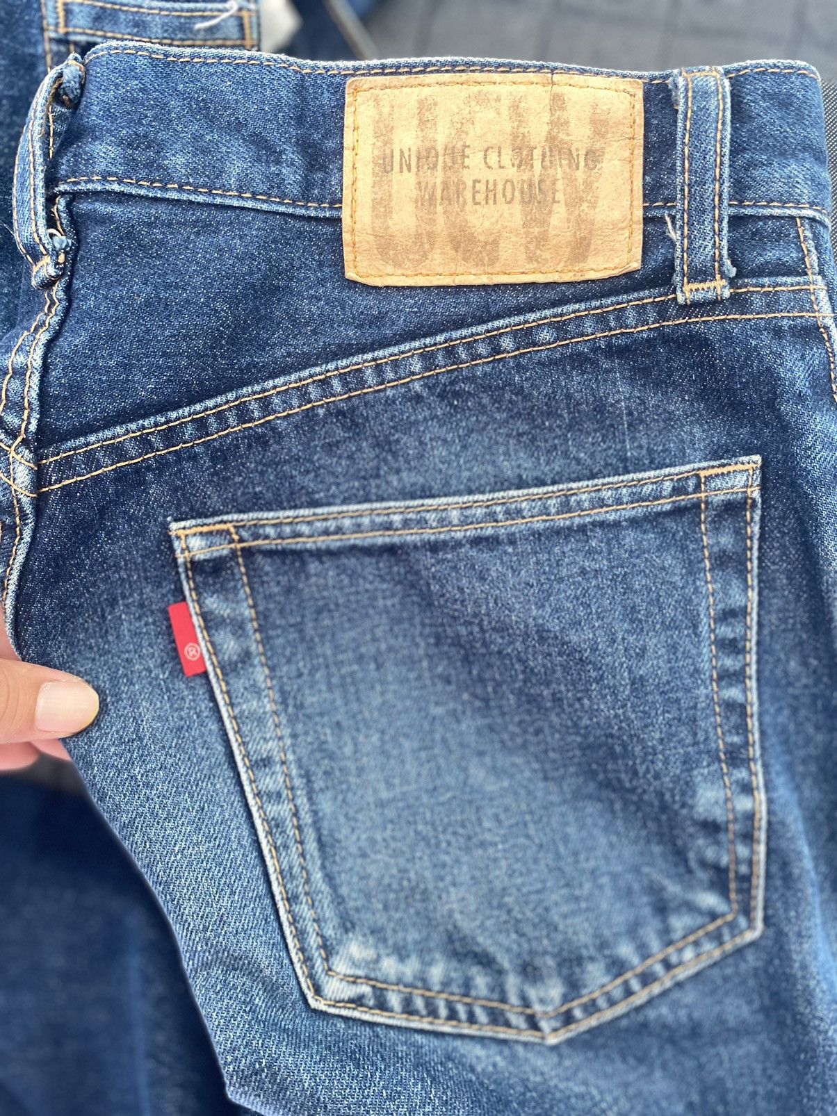 Vintage Steals🔥Vintage Sashiko Boro Patch Work Denim Jeans Size US 29 - 7 Thumbnail