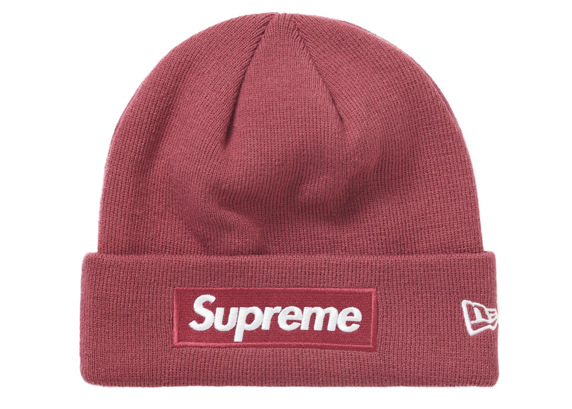 Supreme x New York Yankees x New Era Box Logo Beanie 'Pink' | Men's Size Onesize