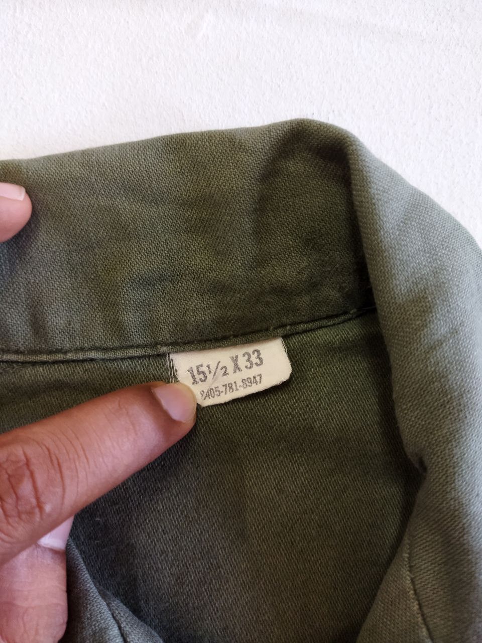 Vintage Vintage OG Army Shirt Size US M / EU 48-50 / 2 - 5 Thumbnail