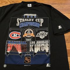 Vintage 00s Red NHL Stanley Cup Final T-Shirt - Small Cotton– Domno Vintage