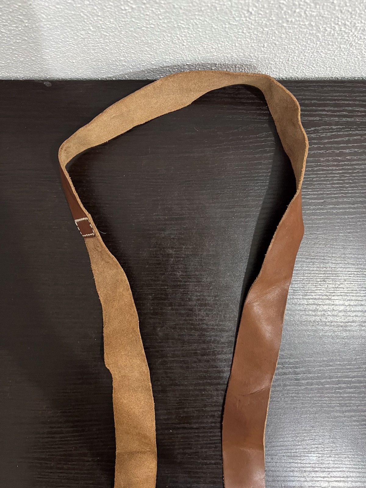 Leather Unbrand Leather Belt Size ONE SIZE - 7 Thumbnail
