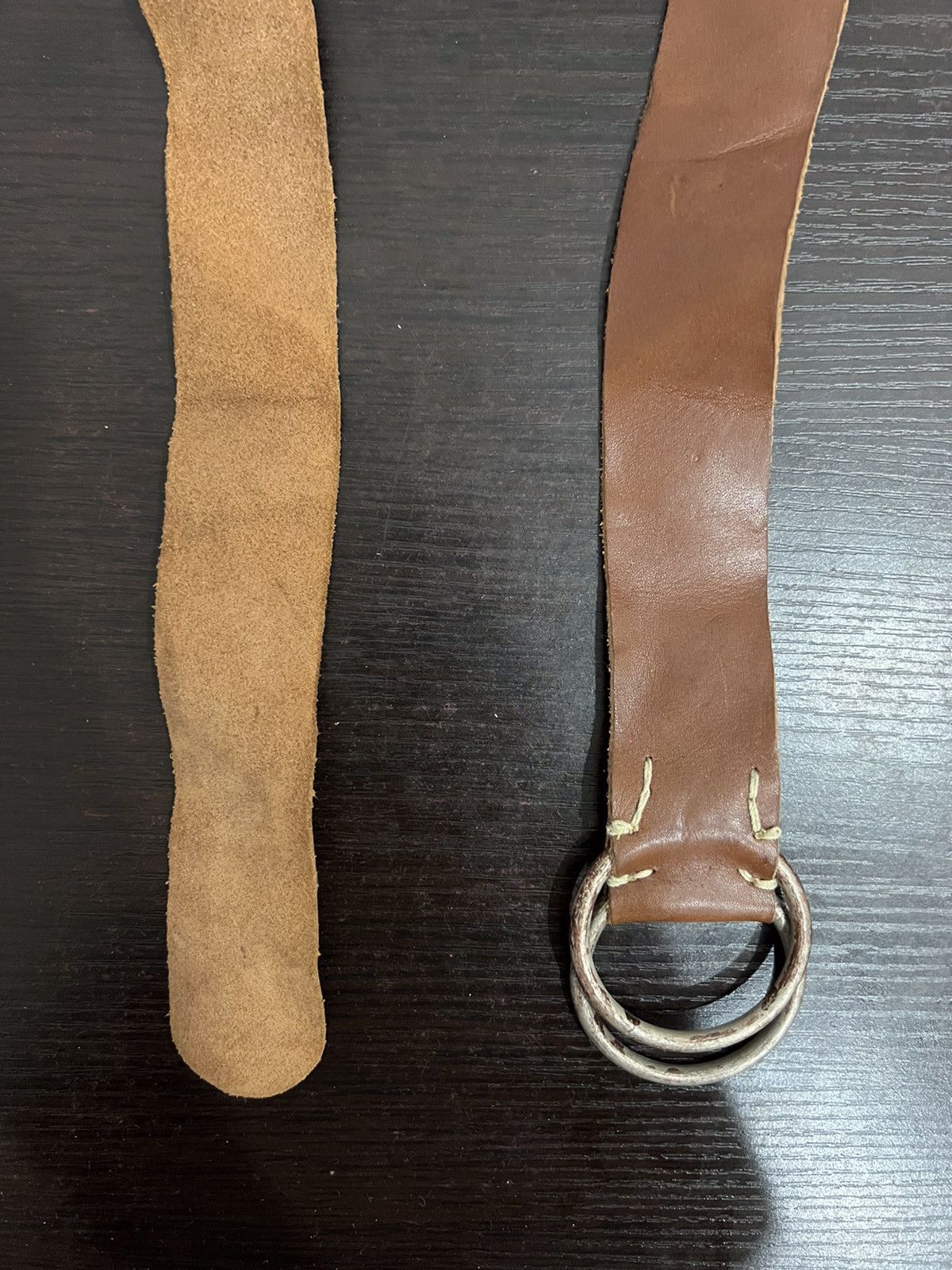 Leather Unbrand Leather Belt Size ONE SIZE - 5 Thumbnail