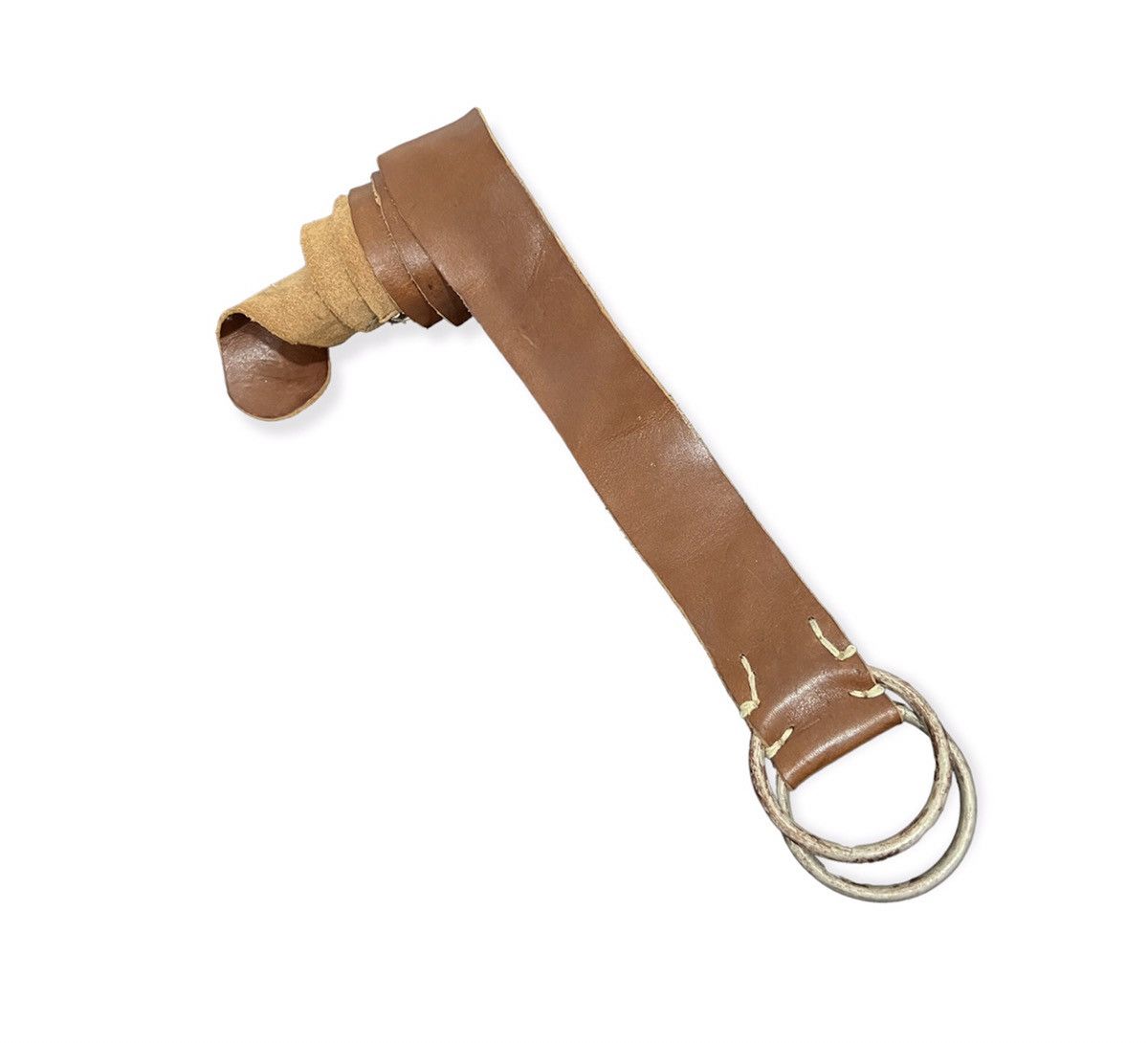 image of Buckle x Leather Unbrand Leather Belt, Men's