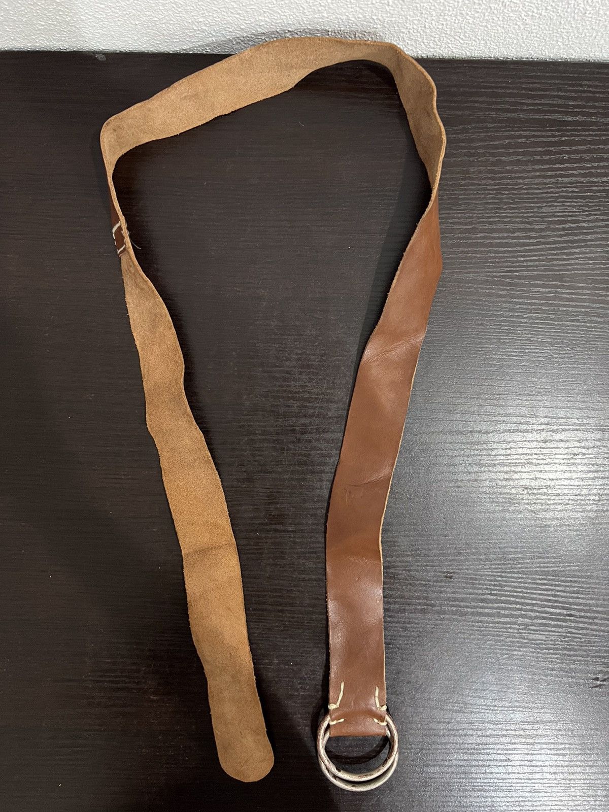 Leather Unbrand Leather Belt Size ONE SIZE - 8 Thumbnail