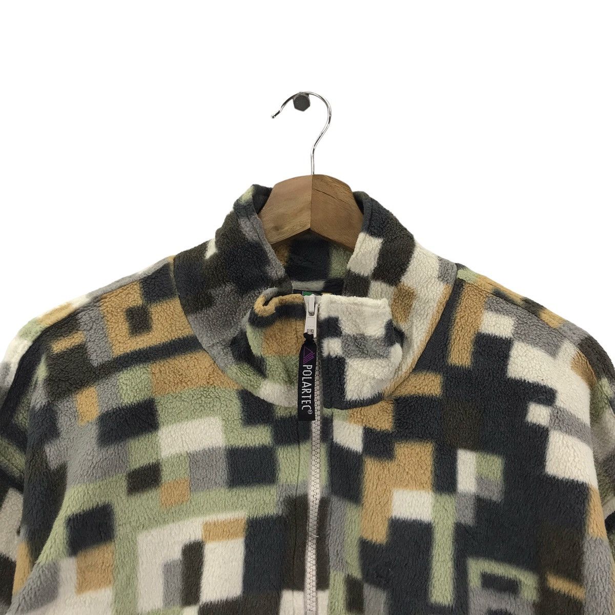 Polartec Vintage OFF SHORE Polartec Surf Pixel Fleece Sweatshirt Size US M / EU 48-50 / 2 - 2 Thumbnail