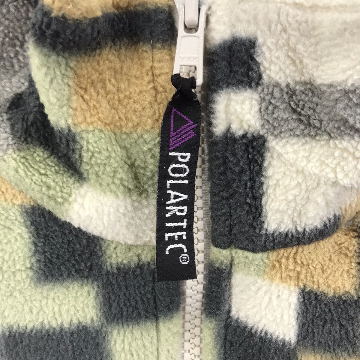 Polartec Vintage OFF SHORE Polartec Surf Pixel Fleece Sweatshirt Size US M / EU 48-50 / 2 - 3 Thumbnail