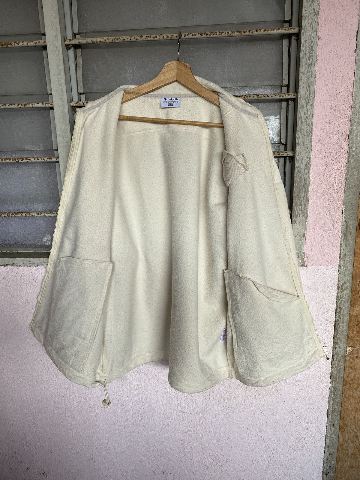 Reebok ⚡️Steals⚡️ Vintage Reebok Classic Fleece Jacket Size US M / EU 48-50 / 2 - 6 Thumbnail