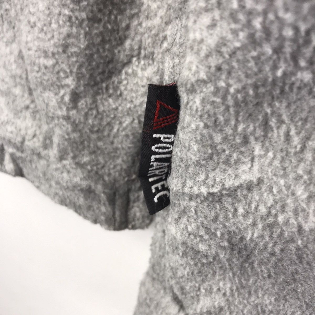 Descente Vintage DESCENTE Oversize Grey Half Zipper Fleece Sweatshirt Size US L / EU 52-54 / 3 - 5 Thumbnail