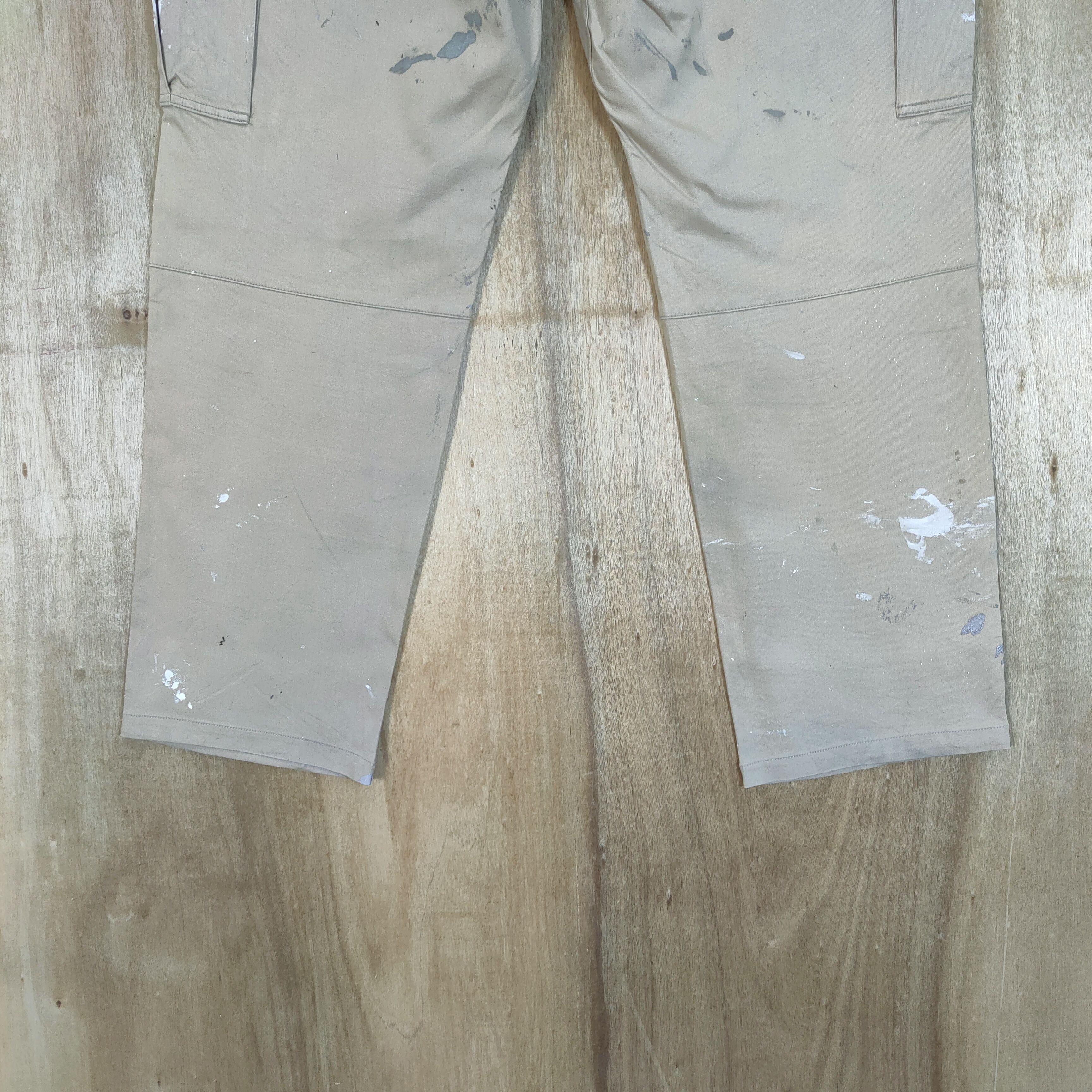 Japanese Brand × Vintage VINTAGE FADED PAINT CARGO PANTS/ WORKWEAR CARGO Size US 38 / EU 54 - 7 Thumbnail