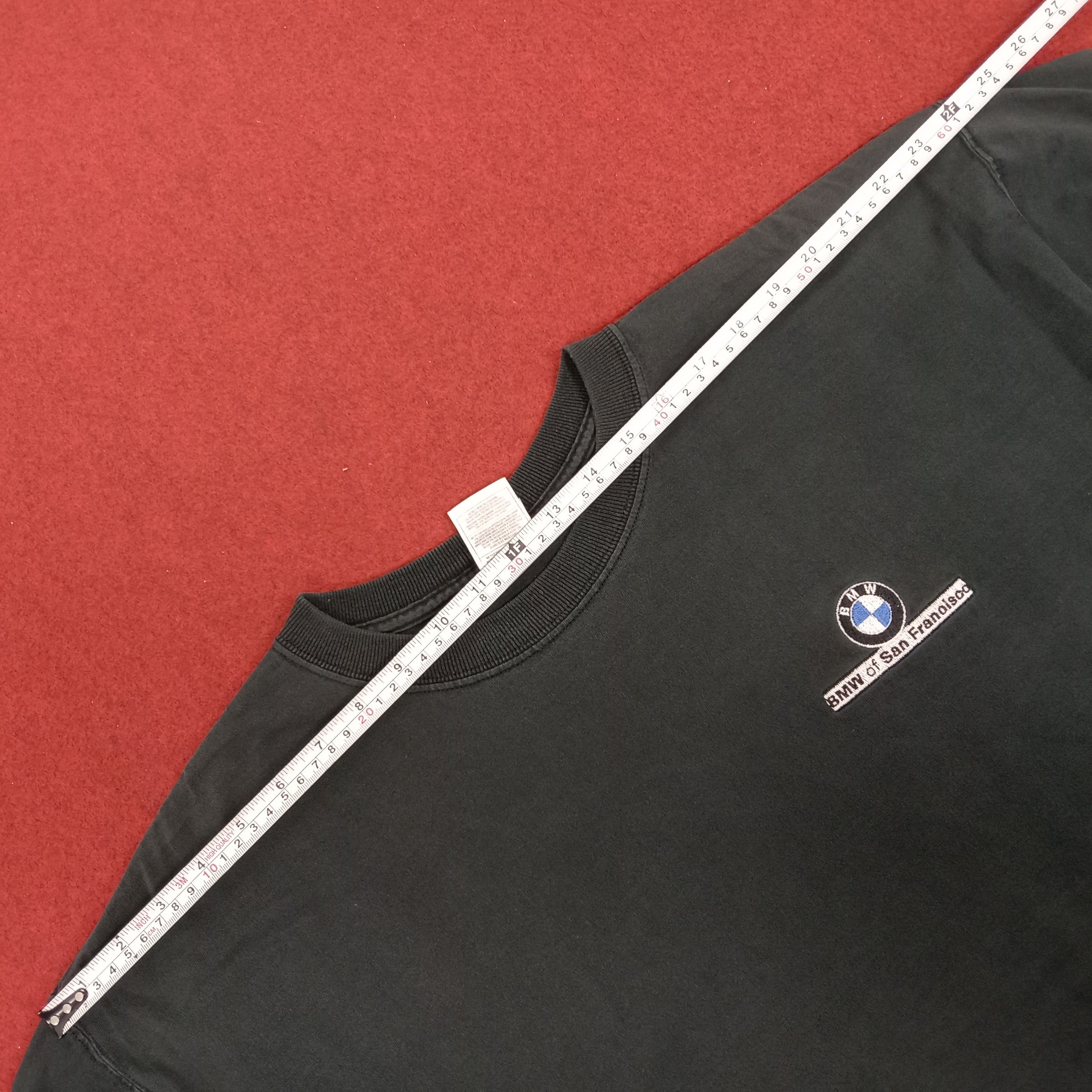BMW × Vintage BMW Of San Francisco Motorcycle Long Sleeve Vintage Tshirt Size US XXL / EU 58 / 5 - 11 Thumbnail