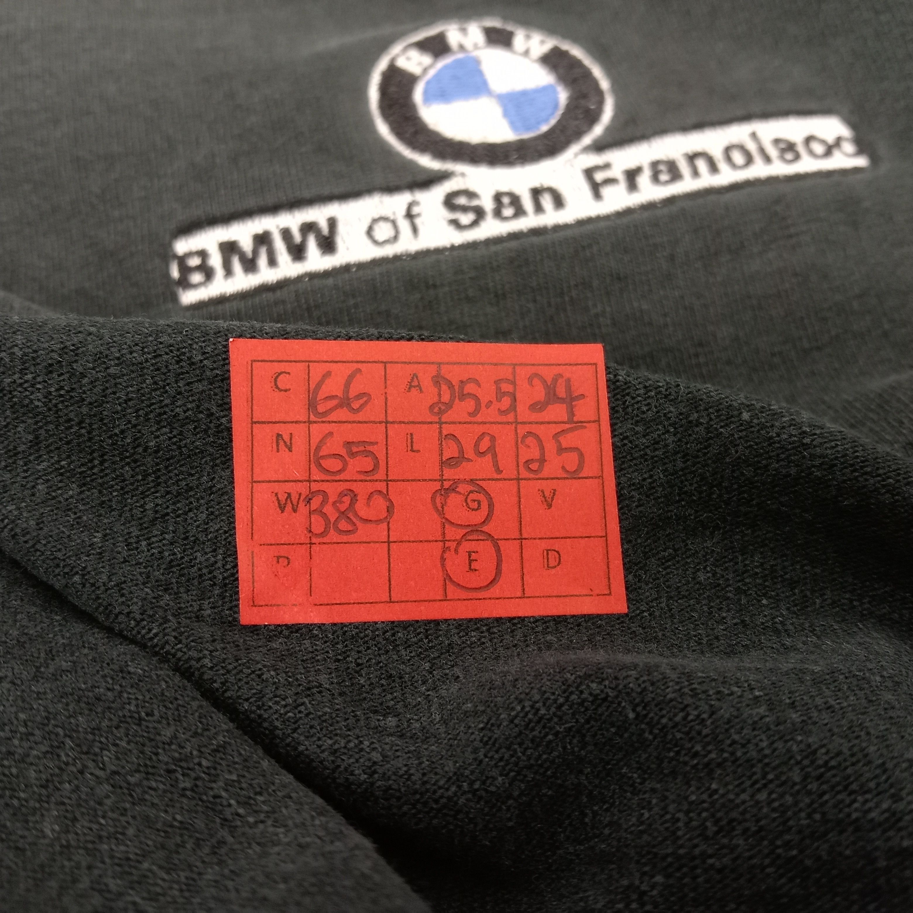 BMW × Vintage BMW Of San Francisco Motorcycle Long Sleeve Vintage Tshirt Size US XXL / EU 58 / 5 - 10 Thumbnail