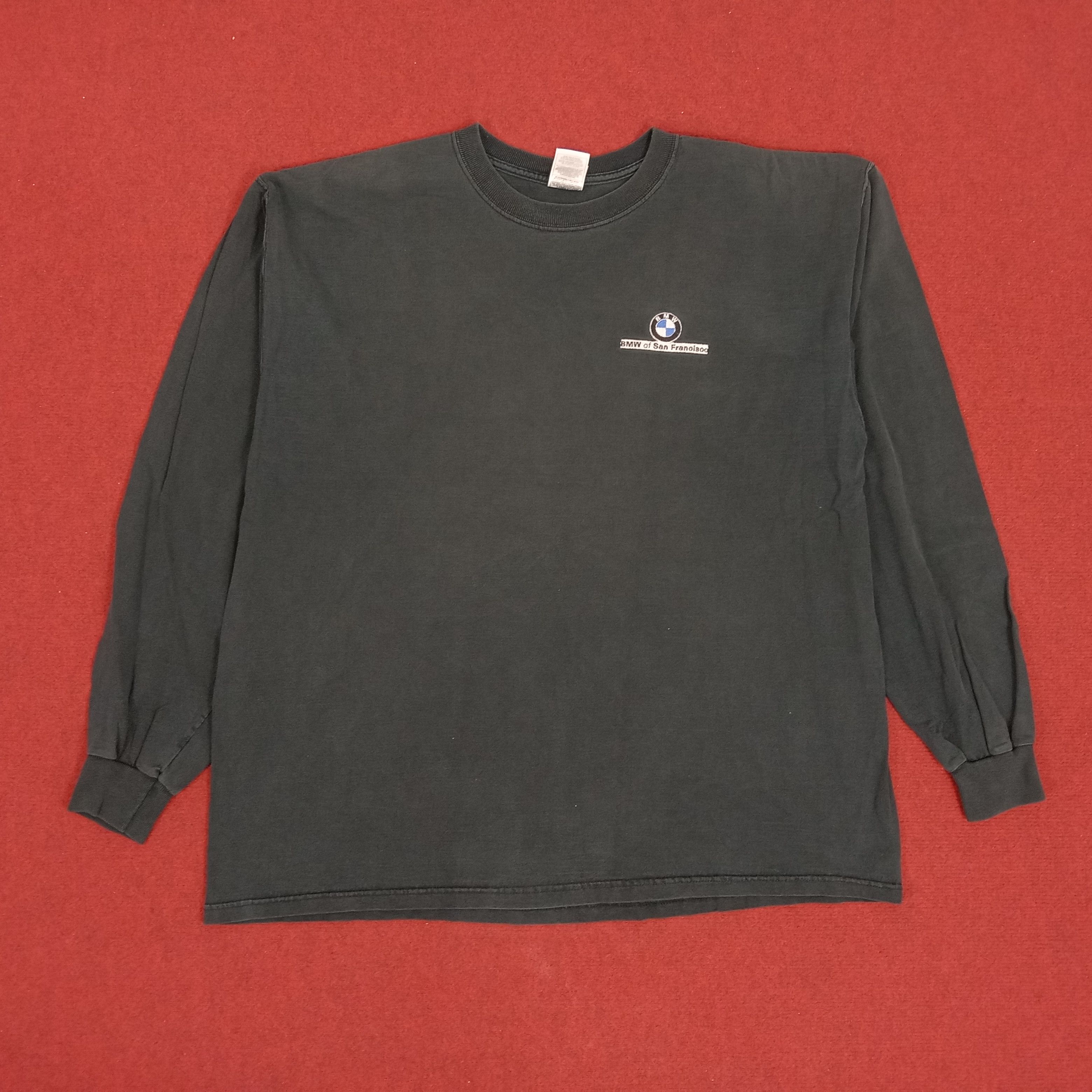 BMW × Vintage BMW Of San Francisco Motorcycle Long Sleeve Vintage Tshirt Size US XXL / EU 58 / 5 - 3 Thumbnail