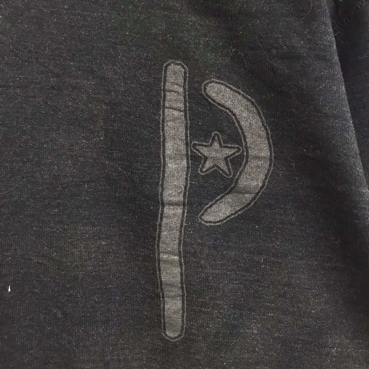 Vintage PAPAS Fishing Fish Sports Japanese Brand Black Sweatshirt Size US M / EU 48-50 / 2 - 5 Thumbnail