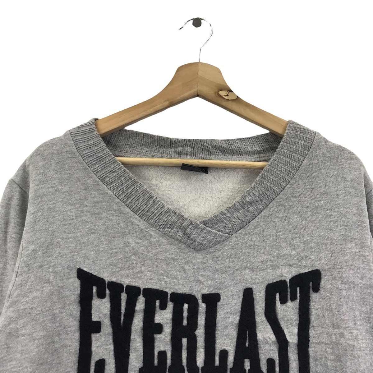 Everlast EVERLAST NYC Embroidered Sport Boxing MMA Grey Sweatshirt Size US XL / EU 56 / 4 - 2 Thumbnail