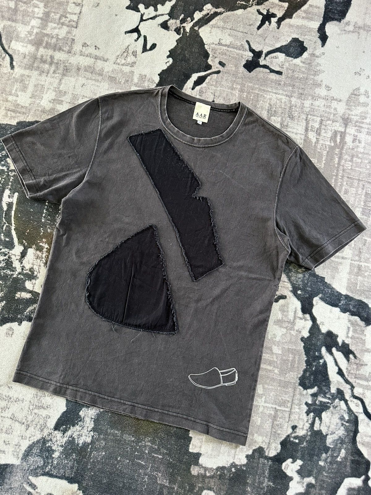 Yohji Yamamoto Late 1990's A.A.R Yohji Design Studio origami tee Size US M / EU 48-50 / 2 - 3 Thumbnail