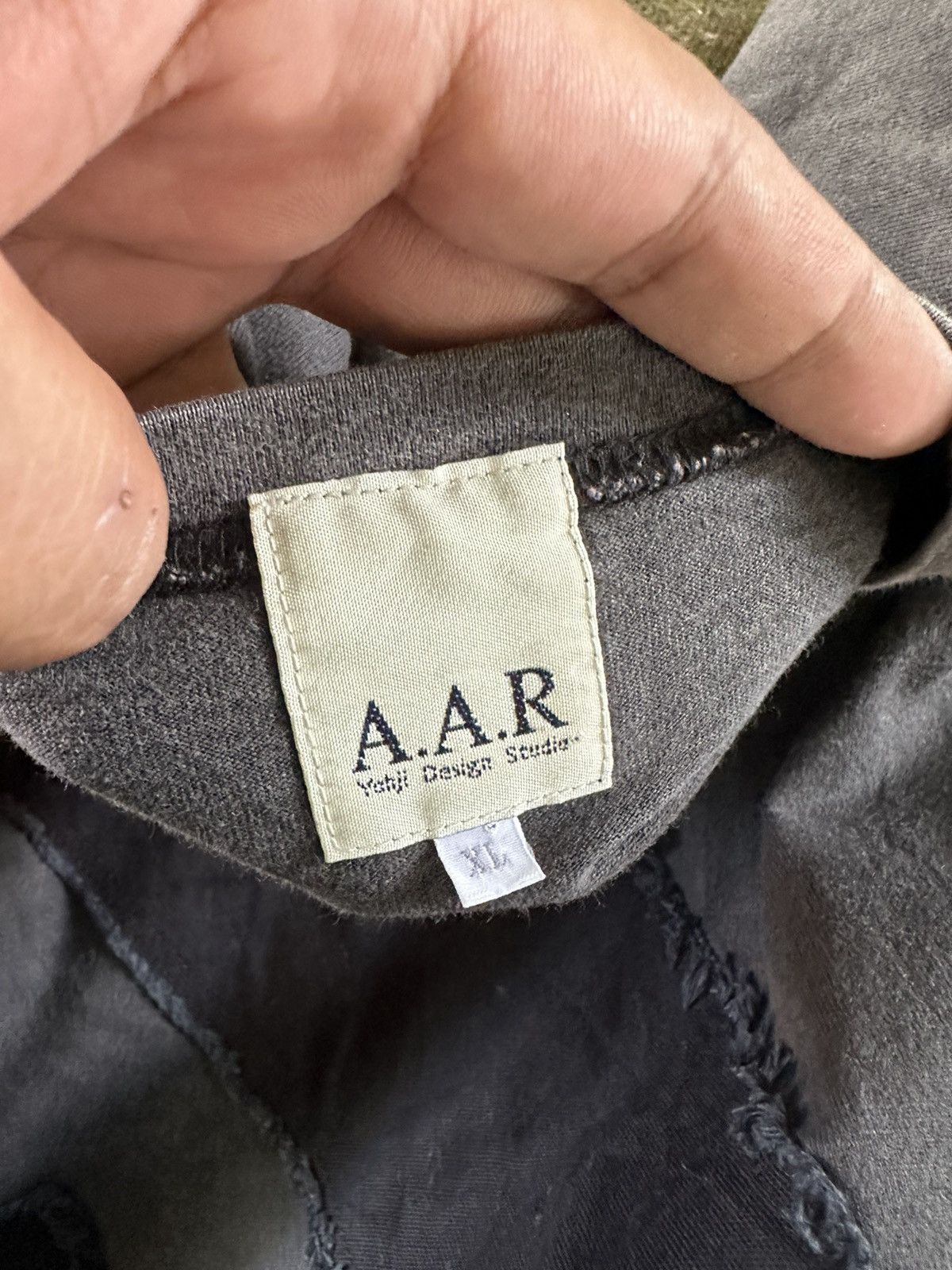 Yohji Yamamoto Late 1990's A.A.R Yohji Design Studio origami tee Size US M / EU 48-50 / 2 - 10 Thumbnail