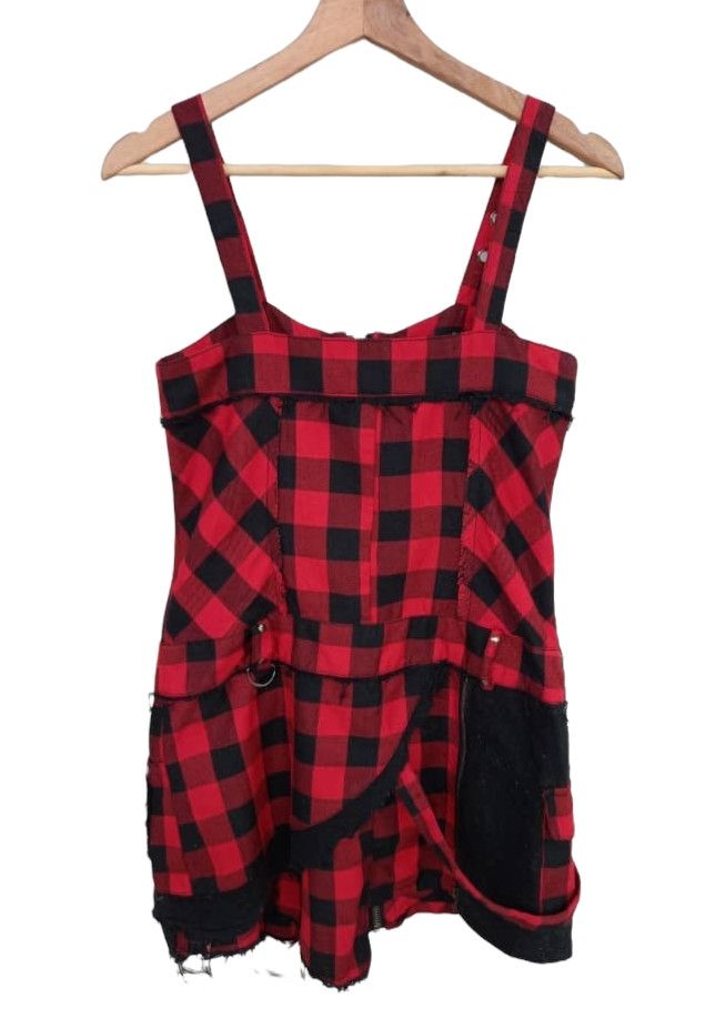 Japanese Brand × Seditionaries Sex Pot Revenge Plaid Tartan Punk Gothic Dress Size S / US 4 / IT 40 - 2 Thumbnail