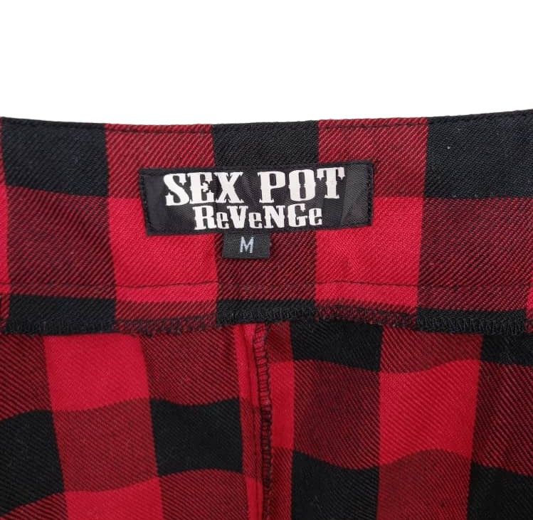 Japanese Brand × Seditionaries Sex Pot Revenge Plaid Tartan Punk Gothic Dress Size S / US 4 / IT 40 - 15 Thumbnail