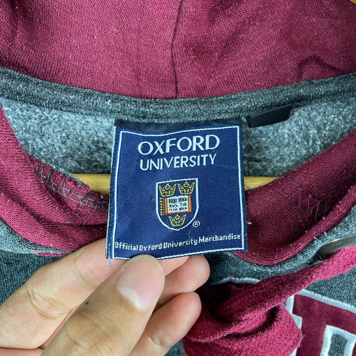 Vintage OXFORD UNIVERSITY Graduation Embroidery Grey Hoodie