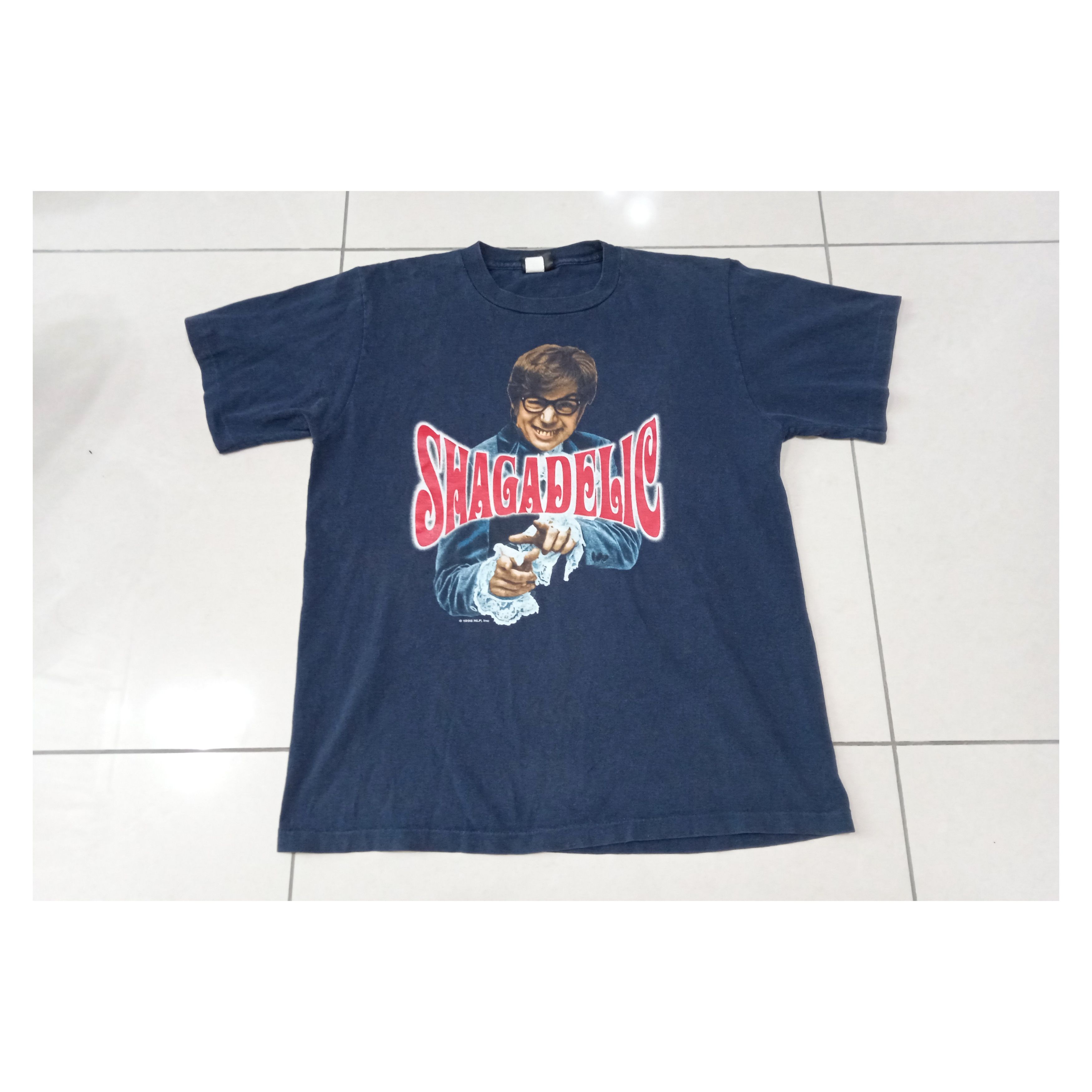 Vintage Vintage 90s Austin Powers 1998 T-Shirt Size US L / EU 52-54 / 3 - 1 Thumbnail
