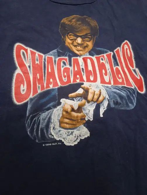 Vintage Vintage 90s Austin Powers 1998 T-Shirt Size US L / EU 52-54 / 3 - 3 Thumbnail