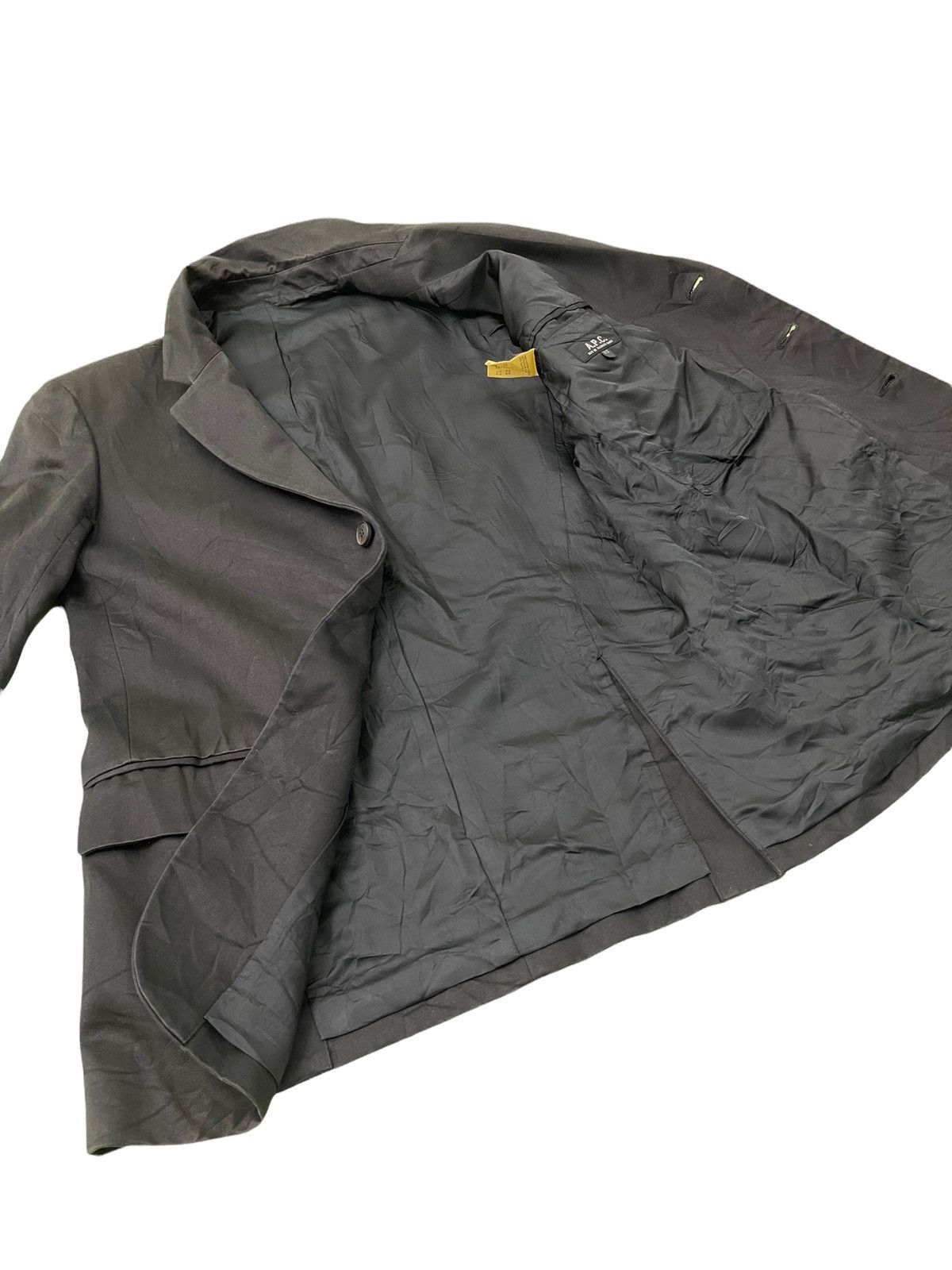 A.P.C. Made in France A.P.C. Black Blazer Cotton Slim 2🟩 Size US S / EU 44-46 / 1 - 5 Thumbnail