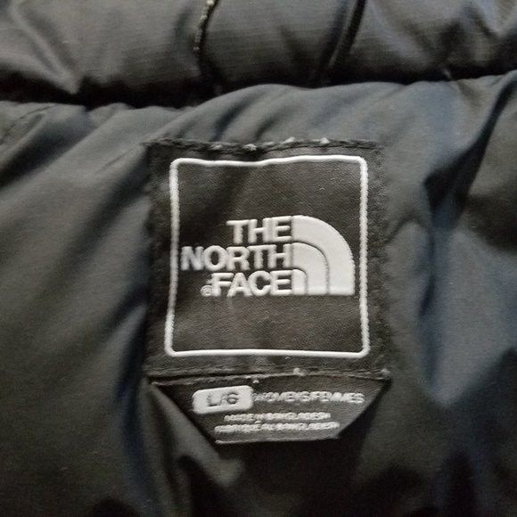 The North Face North Face Down Nuptse Puffer Jacket Womens Large Black Coat Size L / US 10 / IT 46 - 5 Thumbnail