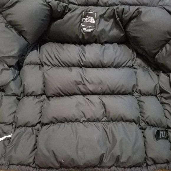 The North Face North Face Down Nuptse Puffer Jacket Womens Large Black Coat Size L / US 10 / IT 46 - 4 Thumbnail