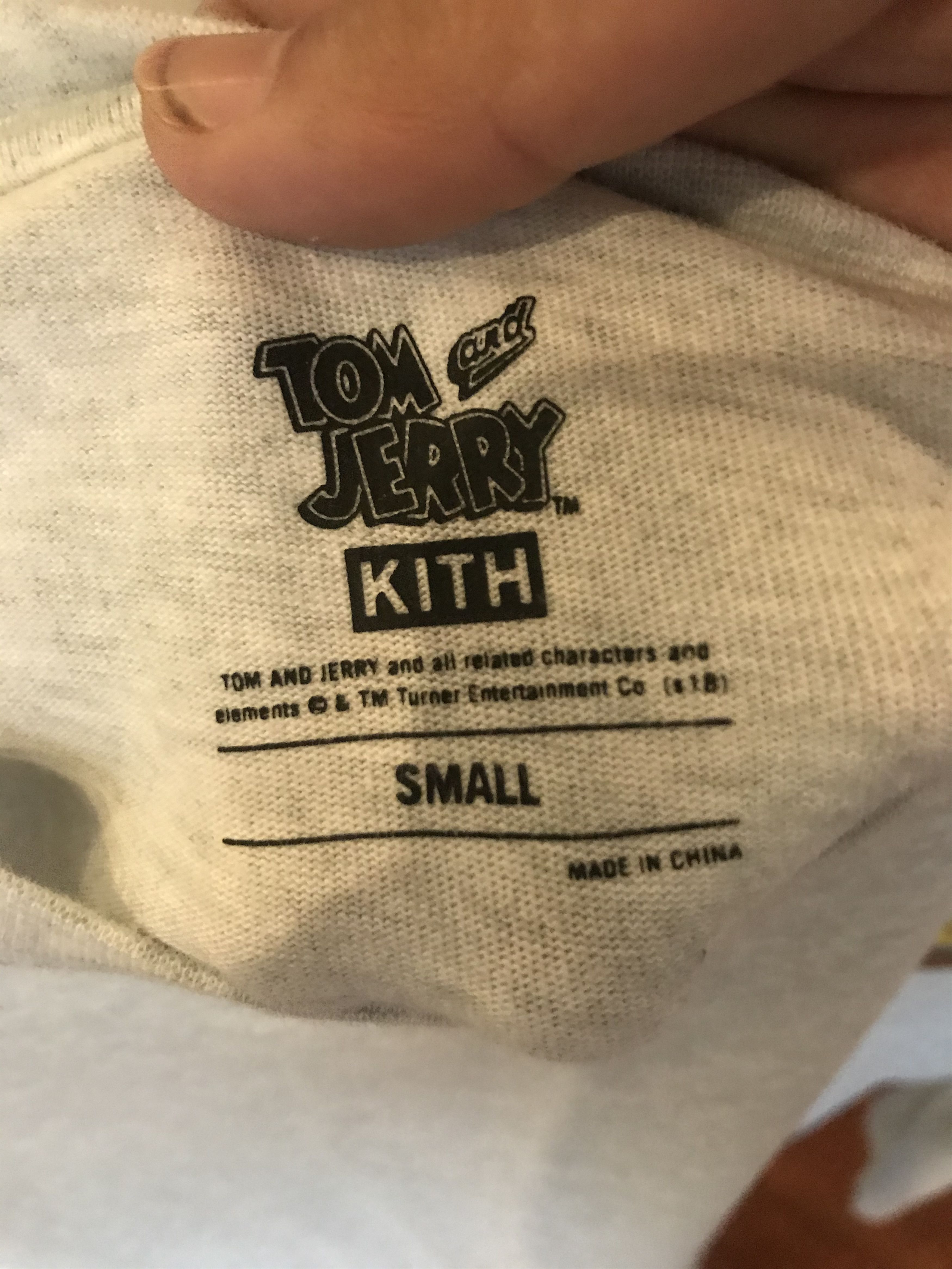 Kith Kith x Tom & Jerry “Cheese” L/S Tee Size US S / EU 44-46 / 1 - 4 Thumbnail