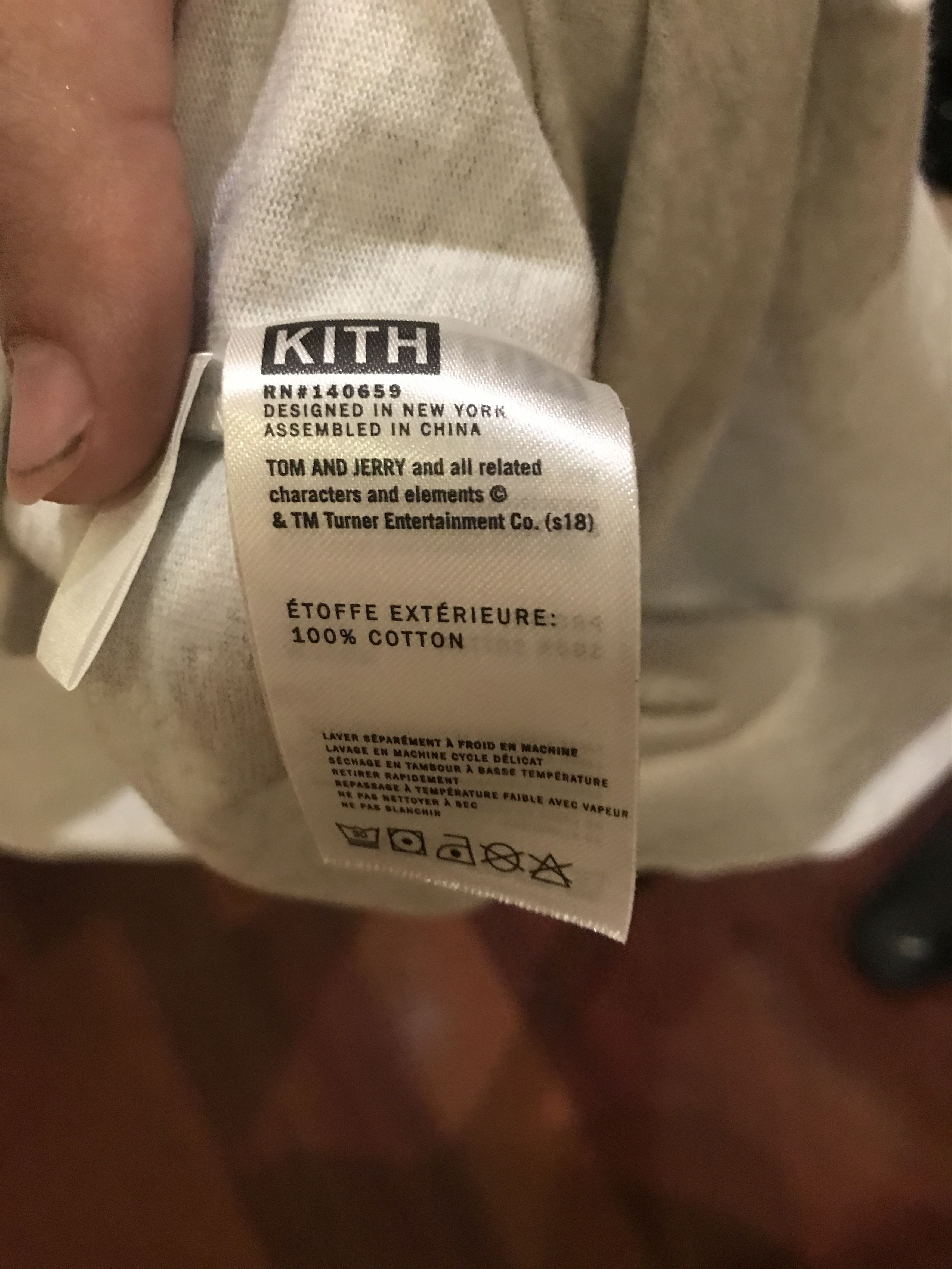 Kith Kith x Tom & Jerry “Cheese” L/S Tee Size US S / EU 44-46 / 1 - 5 Thumbnail