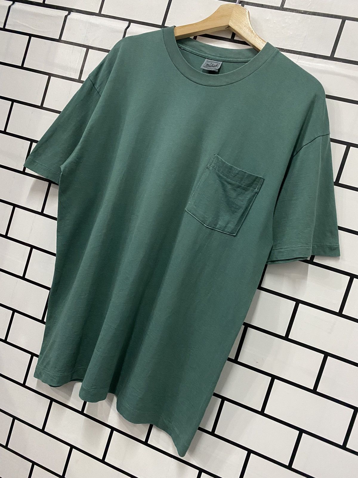 Vintage × Woolrich Woolen Mills Vintage 90’s Woolrich Pocket Tee Size US L / EU 52-54 / 3 - 3 Thumbnail