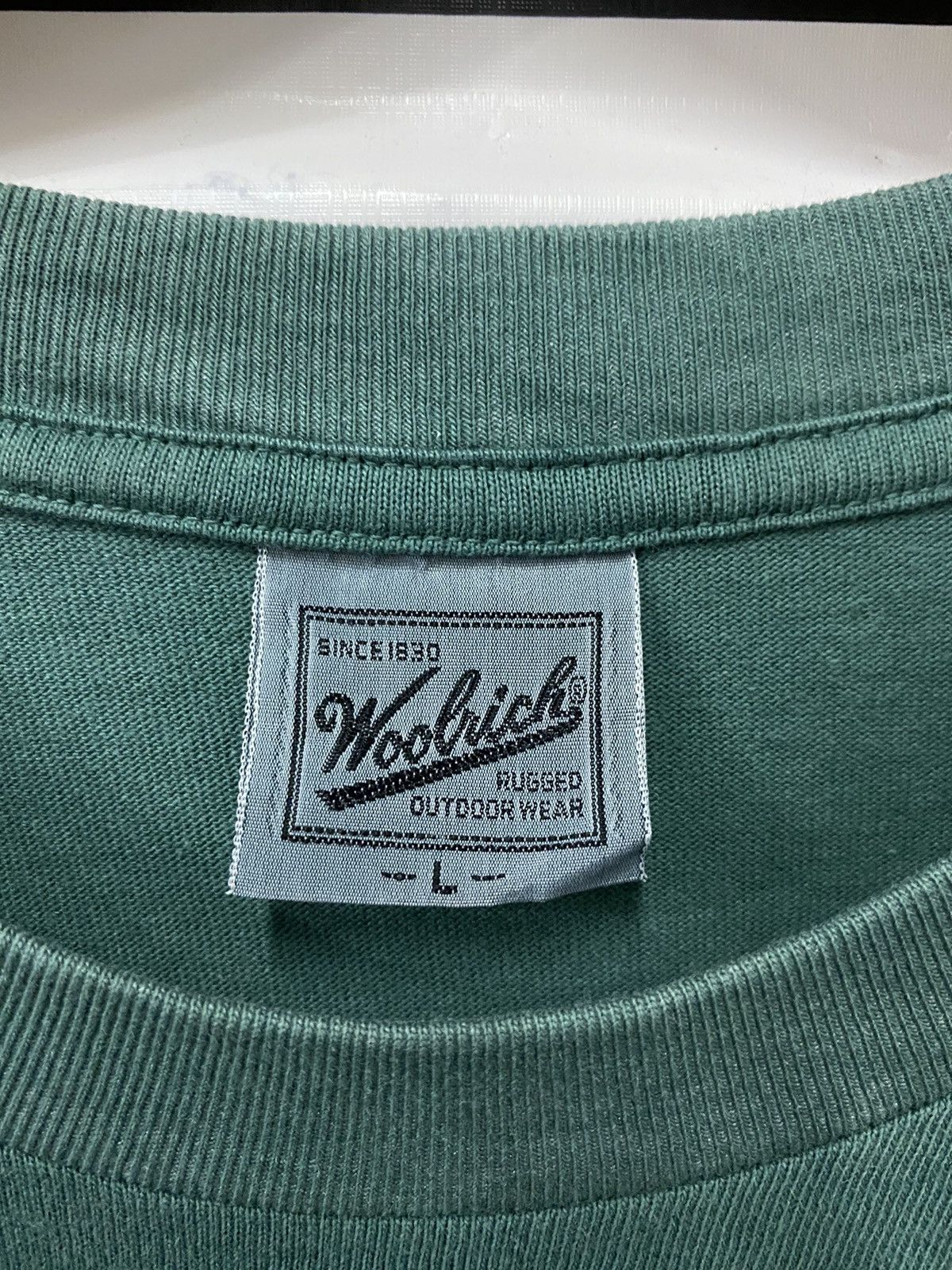 Vintage × Woolrich Woolen Mills Vintage 90’s Woolrich Pocket Tee Size US L / EU 52-54 / 3 - 11 Thumbnail