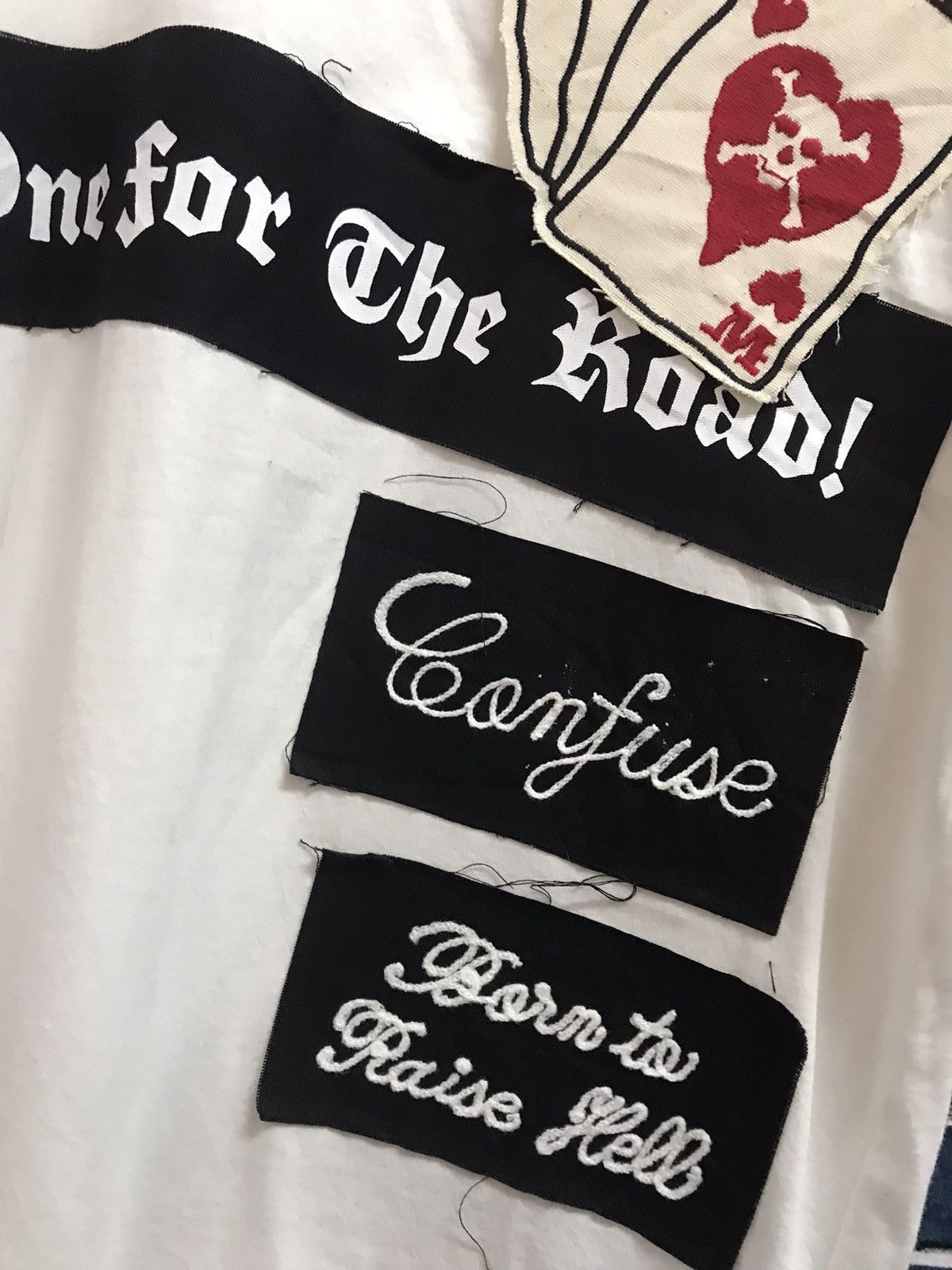 Japanese Brand × Maison MIHARA YASUHIRO Maison Miharayasuhiro Reconstructed Multi Logo Patch Tshirt Size US M / EU 48-50 / 2 - 6 Thumbnail