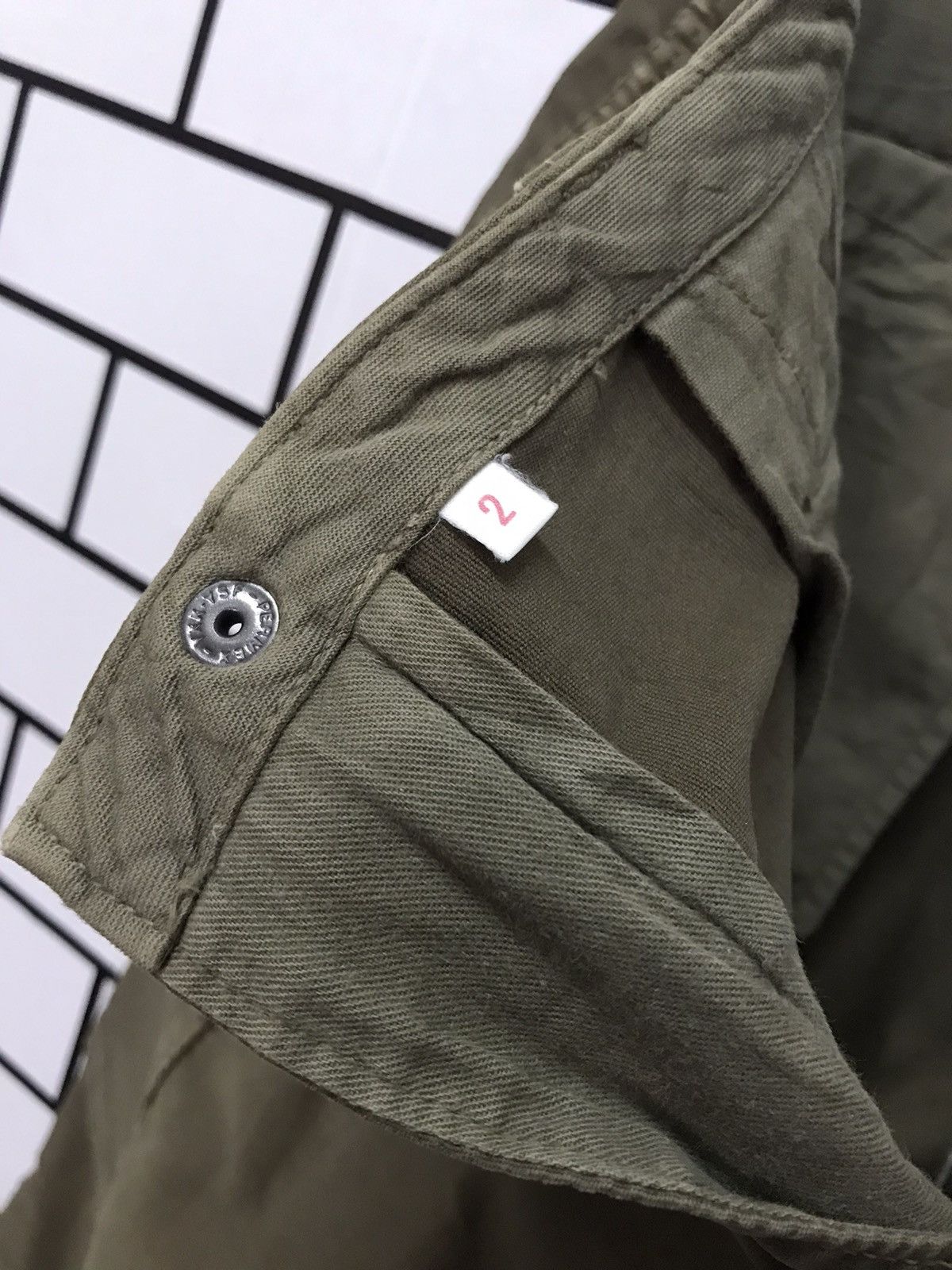 HOLLYWOOD RANCH MARKET × Japanese Brand Vintage HR MARKET Japan Cargo Multi Pocket Pants Size US 31 - 18 Thumbnail