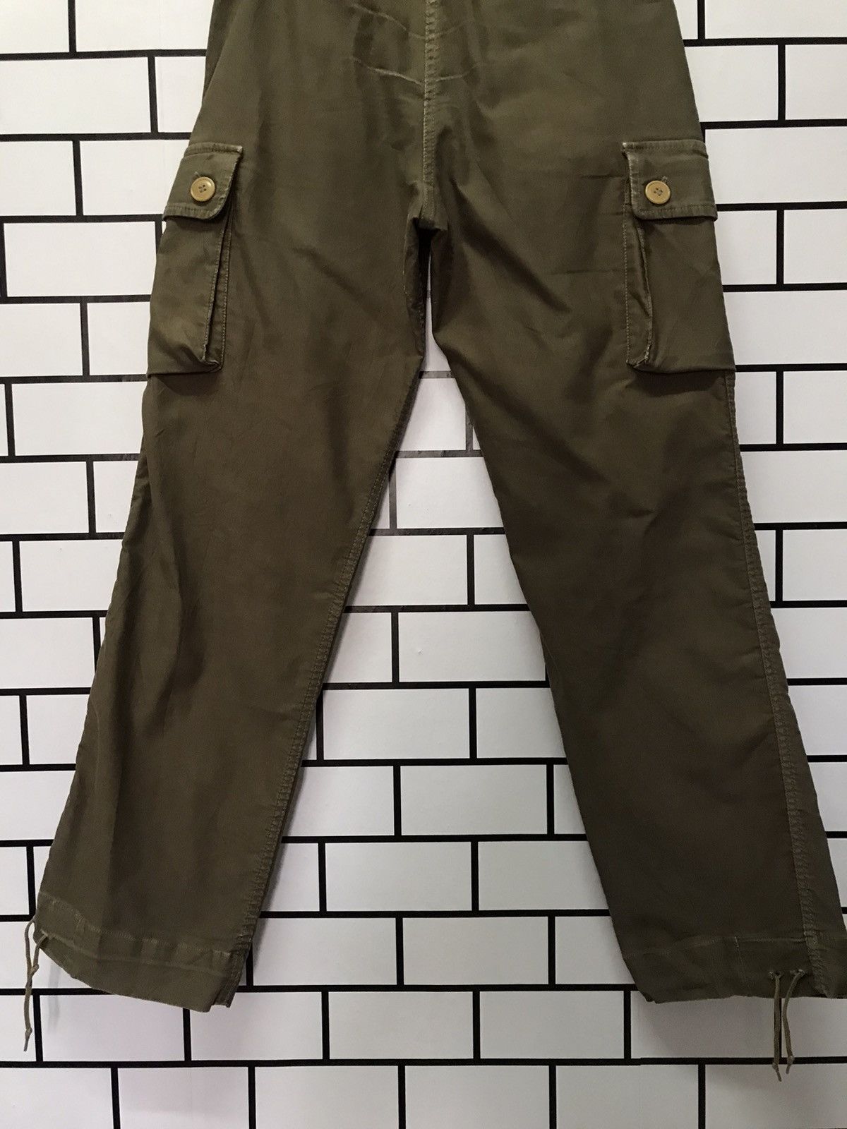 HOLLYWOOD RANCH MARKET × Japanese Brand Vintage HR MARKET Japan Cargo Multi Pocket Pants Size US 31 - 13 Thumbnail
