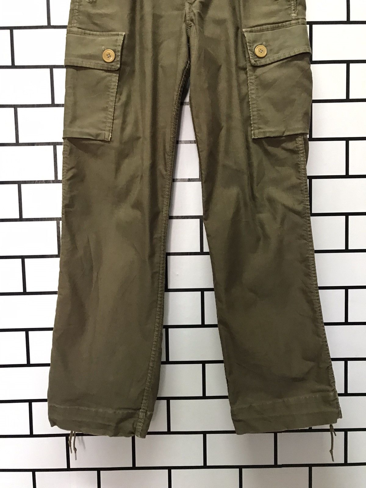 HOLLYWOOD RANCH MARKET × Japanese Brand Vintage HR MARKET Japan Cargo Multi Pocket Pants Size US 31 - 4 Thumbnail