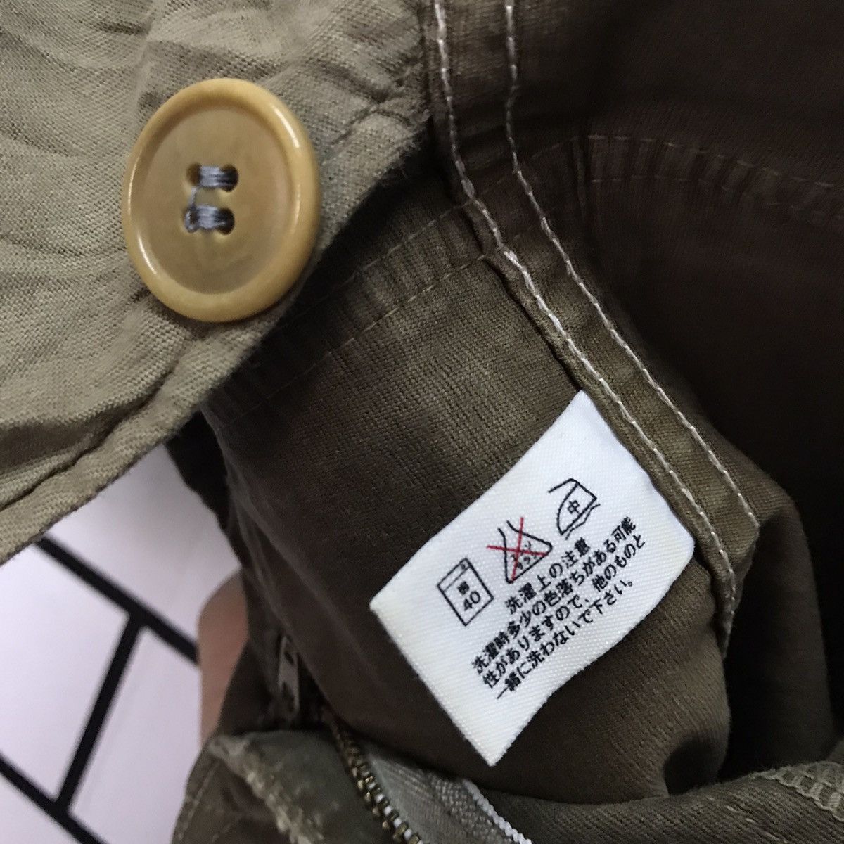 HOLLYWOOD RANCH MARKET × Japanese Brand Vintage HR MARKET Japan Cargo Multi Pocket Pants Size US 31 - 19 Thumbnail