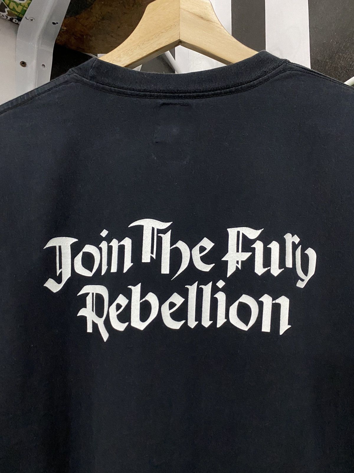 Japanese Brand × Neighborhood Vintage Neighborhood Delta Join The Fury Rebellion Tee Size US L / EU 52-54 / 3 - 7 Thumbnail