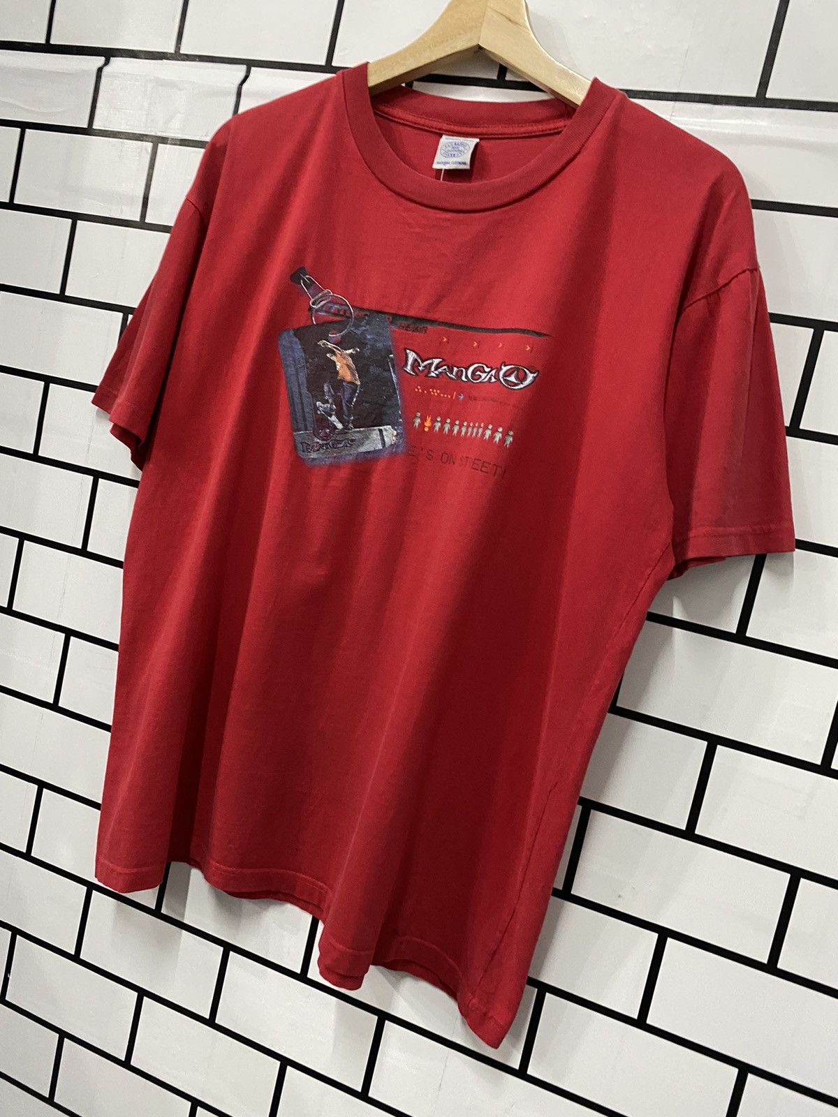Vintage Vintage Manga Skateboarding T shirt Size US M / EU 48-50 / 2 - 2 Thumbnail