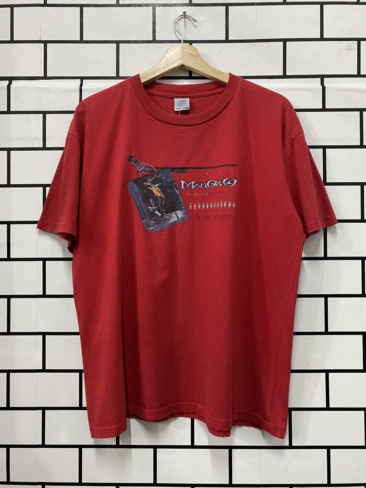 Vintage Vintage Manga Skateboarding T shirt Size US M / EU 48-50 / 2 - 1 Thumbnail