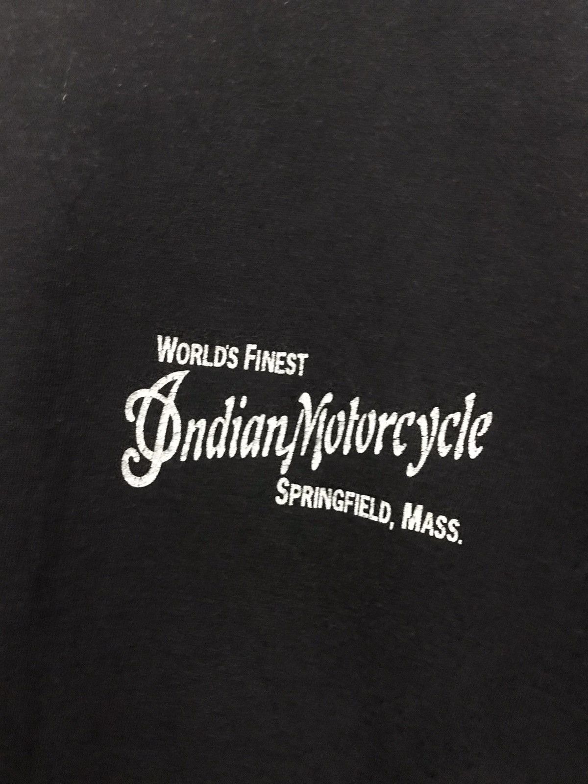 Indian Motorcycle × Japanese Brand Vintage Indian Motorcycle Skull long sleeve Tshirt Size US M / EU 48-50 / 2 - 9 Thumbnail