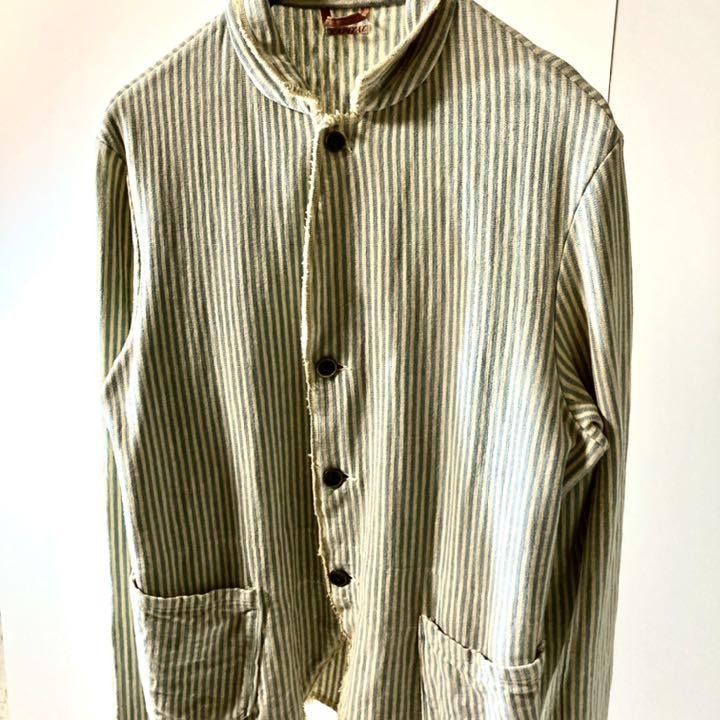 Kapital Striped Coverall Cargo Jacket Size US M / EU 48-50 / 2 - 3 Thumbnail