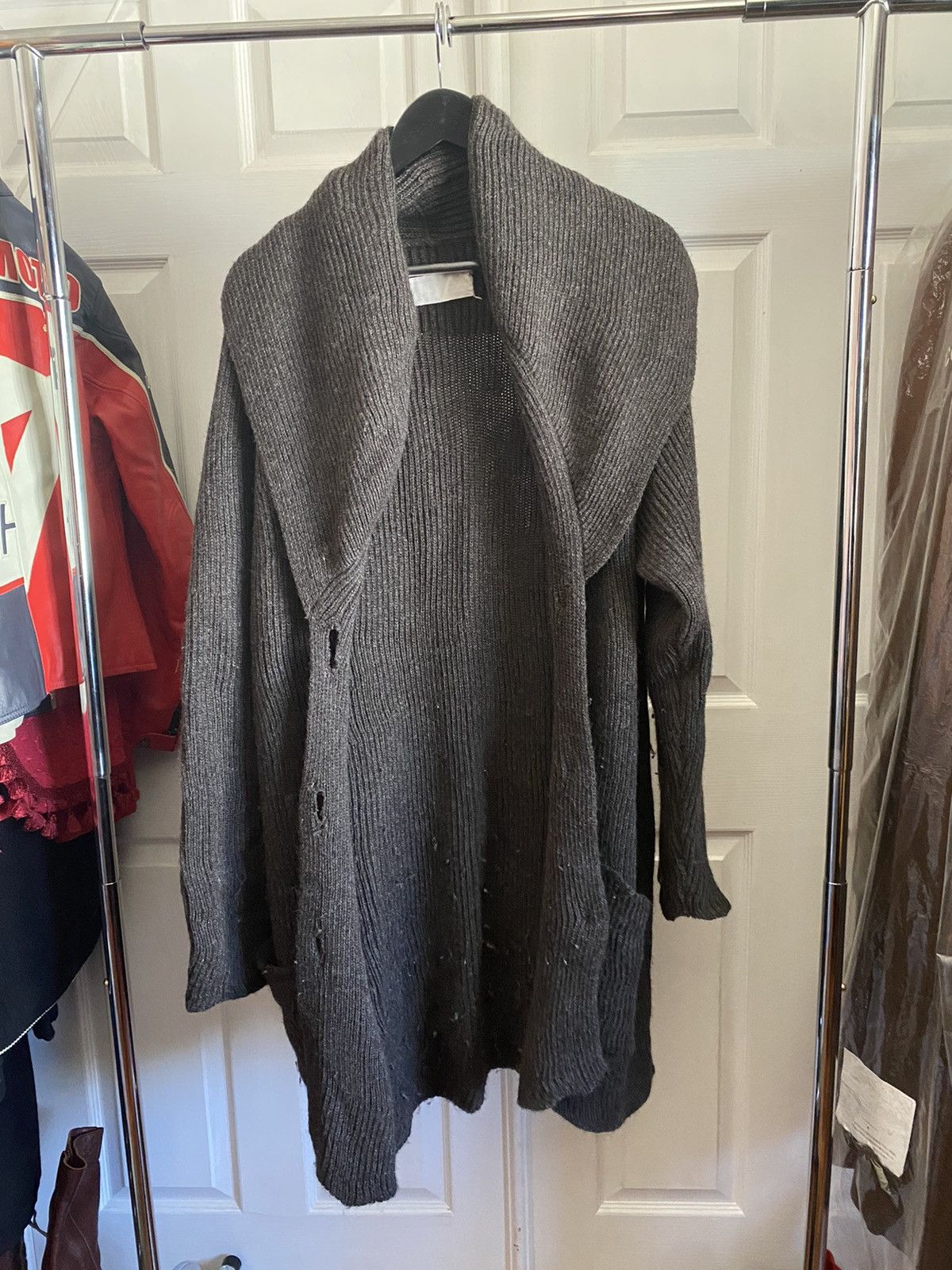 image of Maison Margiela Aw94 A Dolls Wardrobe Cardigan in Brown, Men's (Size Large)