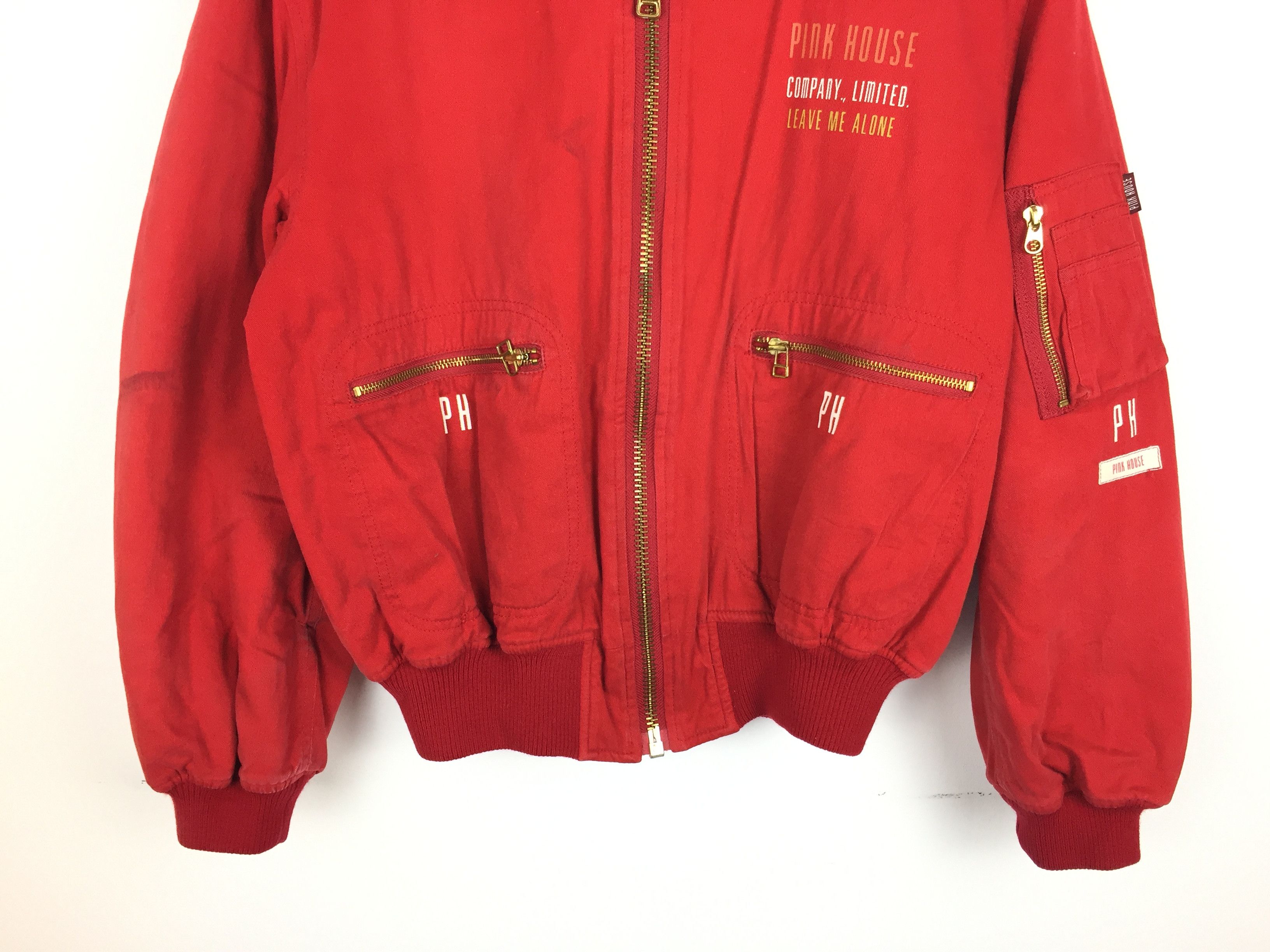 Pink House 90s Pink House padded ma1 bomber jacket Size US M / EU 48-50 / 2 - 4 Thumbnail