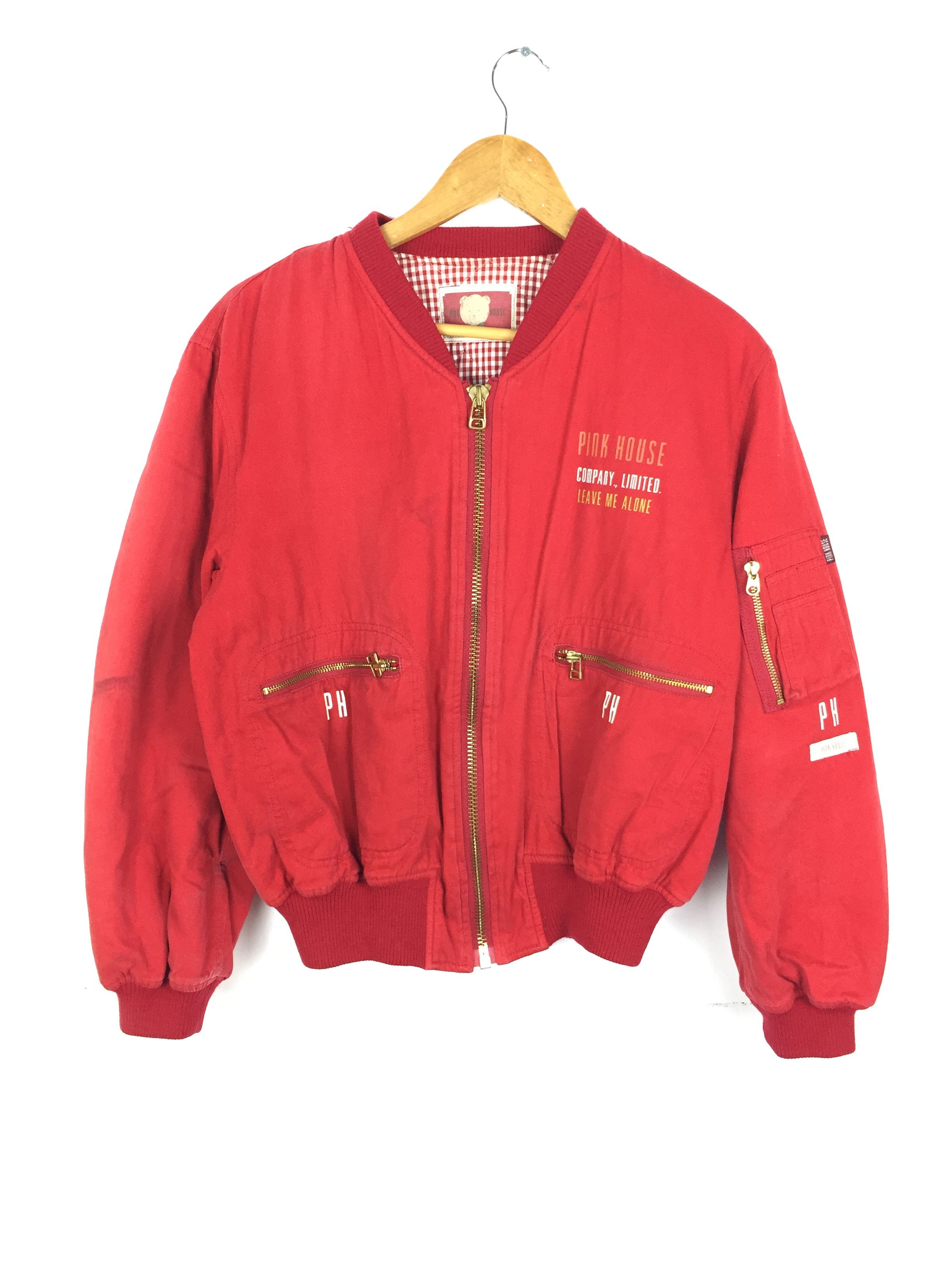 Pink House 90s Pink House padded ma1 bomber jacket Size US M / EU 48-50 / 2 - 2 Thumbnail