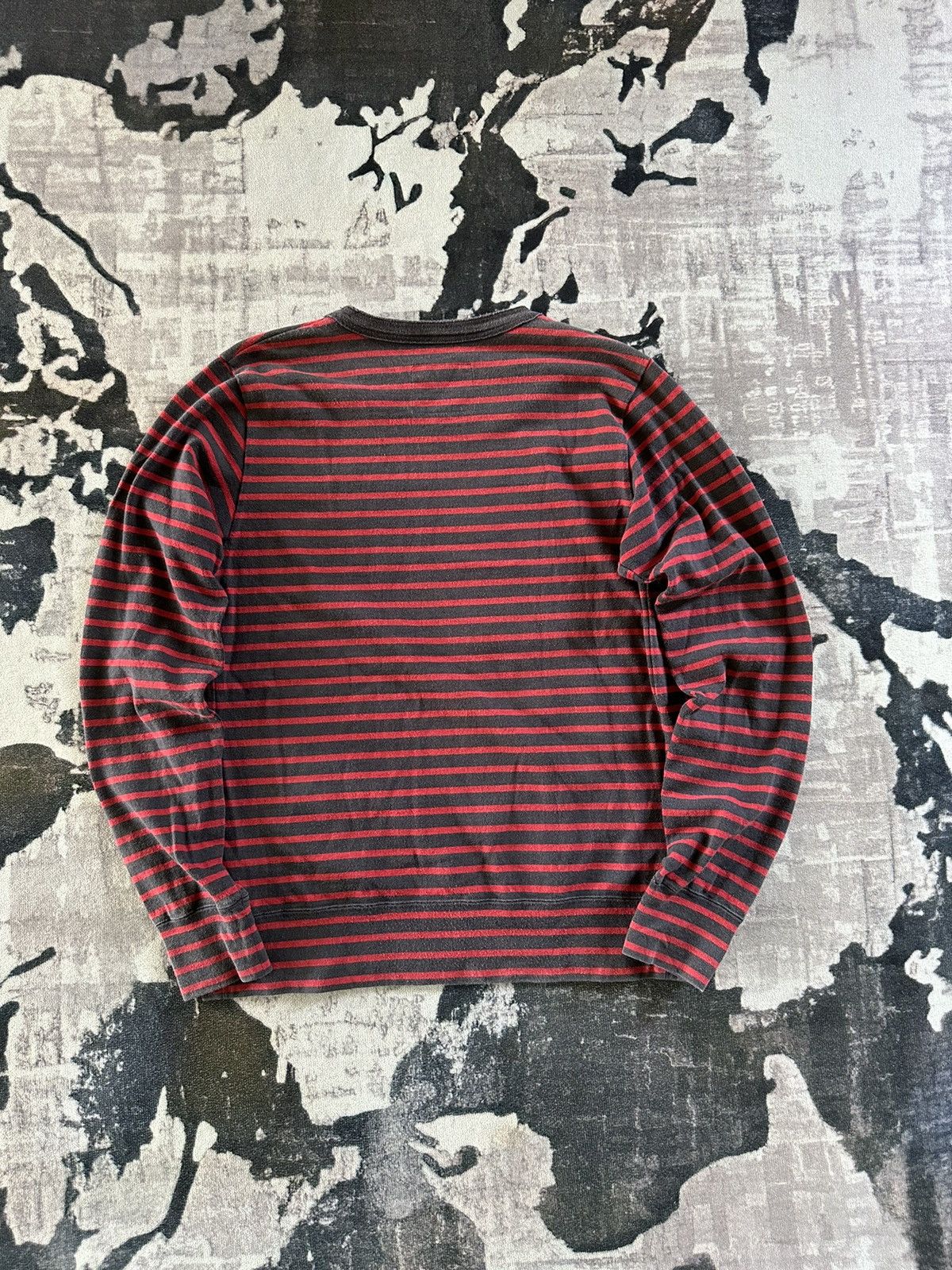 Sacai 2016FW Sacai Striped crewneck sweater Size US M / EU 48-50 / 2 - 6 Thumbnail