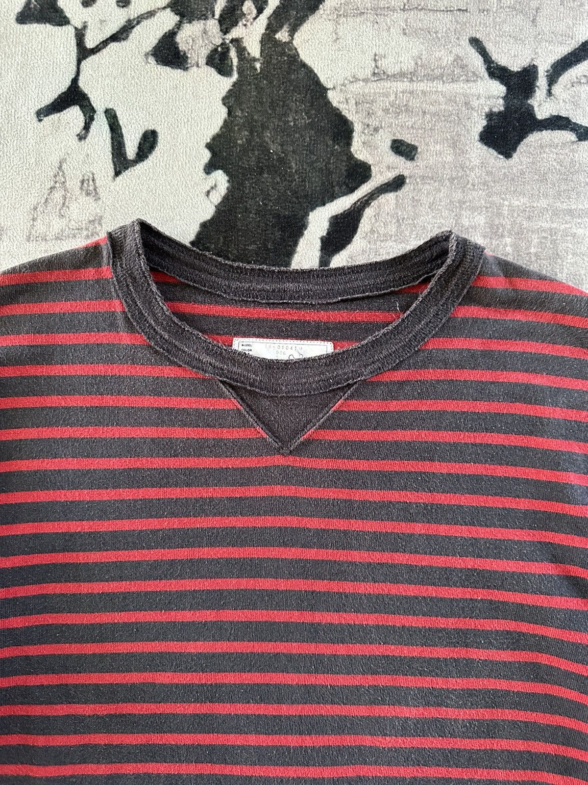 Sacai 2016FW Sacai Striped crewneck sweater Size US M / EU 48-50 / 2 - 4 Thumbnail